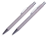 SET DE BOLÍGRAFOS ECOLÓGICOS BRAZIL A2692 BEIGE (Fibra de Trigo / Metal)