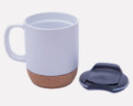 TAZA MATE 10 OZ ELLIS A2700 NEGRO (Cerámica / Corcho) - Imagen 2