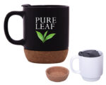 TAZA MATE 10 OZ ELLIS A2700 NEGRO (Cerámica / Corcho) - Imagen 3