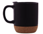 TAZA MATE 10 OZ ELLIS A2700 NEGRO (Cerámica / Corcho)