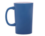 TAZA CÓNICA BICOLOR 15 OZ LATTE A2713 AZUL CLARO (Cerámica)
