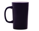 TAZA CÓNICA BICOLOR 15 OZ LATTE A2713 AZUL COBALTO (Cerámica)