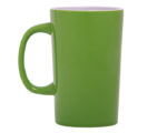 TAZA CÓNICA BICOLOR 15 OZ LATTE A2713 VERDE CLARO (Cerámica)