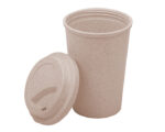 VASO ECOLÓGICO MOCCA A2727 BEIGE (Fibra de Trigo) - Imagen 2