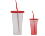 VASO DE PLÁSTICO SNOW A2770 ROJO (Plástico PP)