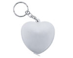 LLAVERO CORAZÓN C/FLEX. 1.50 M. ACTIVE A2774 BLANCO (Plástico)