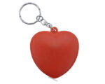 LLAVERO CORAZÓN C/FLEX. 1.50 M. ACTIVE A2774 ROJO (Plástico)