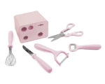 KIT DE COCINA CUTTERS A2786 AZUL CLARO (Plástico PP / Metal) - Imagen 2