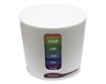 PASTILLERO APILABLE SEMANAL WEEK A2864 BLANCO (Plástico PP)