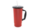 TARRO DE PLÁSTICO 32 OZ BATCH A2880 ROJO (Plástico PP)