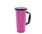 TARRO DE PLÁSTICO 32 OZ BATCH A2880 ROSA (Plástico PP)