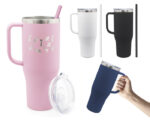 TERMO DE ACERO INOXIDABLE DE 1,200 ML. BARNEY A2915 AZUL MARINO (Acero Inoxidable) - Imagen 3