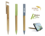 BOLÍGRAFO ECOLÓGICO TRISOP A2920 BEIGE (Bambú y Fibra de trigo) - Imagen 3