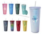 VASO DE PLÁSTICO DOBLE PARED TEXTURIZADO COCONUT A2927 UNICO (Plástico AS) - Imagen 3