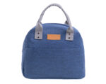 LONCHERA CON ASAS Y BOLSILLO FRONTAL HEIDI A3035 AZUL (Poliéster / Alufoil)