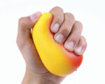 ANTIESTRÉS DE MANGO A3078 AMARILLO (Poliuretano) - Imagen 2
