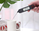 TERMÓMETRO DIGITAL PLEGABLE DE COCINA MEAL A3083 NEGRO (Plástico ABS / Acero Inoxidable) - Imagen 3