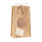 ACC 002 BE - BOLSA CIRO (BEIGE / YUTE / PVC)