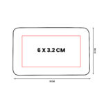 ACC 007 OX - PLACA METÁLICA CON GRABADO GRANDE (GRIS OXFORD / ACERO INOXIDABLE) - Imagen 4