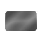 ACC 007 OX - PLACA METÁLICA CON GRABADO GRANDE (GRIS OXFORD / ACERO INOXIDABLE)