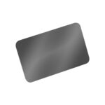 ACC 007 OX - PLACA METÁLICA CON GRABADO GRANDE (GRIS OXFORD / ACERO INOXIDABLE) - Imagen 2