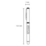 AL-18115R BOLIGRAFO AVENTUS  (AZUL / METAL/RUBBER) - Imagen 2