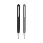 AL 19008 BOLIGRAFO AKRON  (GRIS / METAL/RUBBER) - Imagen 3