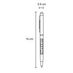 AL 5558R BOLIGRAFO VERBEL  (NARANJA / METAL/RUBBER) - Imagen 4