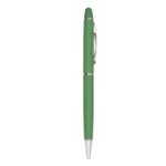 AL 18009 BOLIGRAFO ISKAM  (VERDE / METAL/RUBBER)