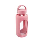 ANF 052 P - CILINDRO DE VIDRIO IDARA ROSA (ROSA / VIDRIO BOROSILICATO / SILICON / PLASTICO)