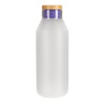 ANF 053 M - CILINDRO DE VIDRIO NEBBIA MORADO (MORADO / VIDRIO BOROSILICATO / BAMBU / SILICON) - Imagen 2