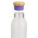 ANF 053 M - CILINDRO DE VIDRIO NEBBIA MORADO (MORADO / VIDRIO BOROSILICATO / BAMBU / SILICON) - Imagen 3