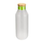 ANF 053 V - CILINDRO DE VIDRIO NEBBIA VERDE (VERDE / VIDRIO BOROSILICATO / BAMBU / SILICON)