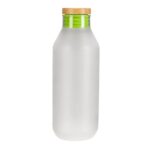ANF 053 V - CILINDRO DE VIDRIO NEBBIA VERDE (VERDE / VIDRIO BOROSILICATO / BAMBU / SILICON) - Imagen 2
