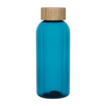 ANF 075 A - CILINDRO LEMN AZUL TRANSLÚCIDO (AZUL / PLASTICO / BAMBU) - Imagen 2