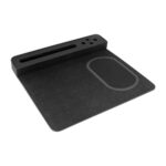 AST 002 N - CARGADOR MOUSE PAD AGADIR (NEGRO / PLASTICO / PU / TELA) - Imagen 5