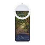 AST 005 B - ARO DE LUZ ASTRID (BLANCO / PLASTICO) - Imagen 3
