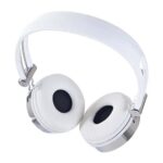 AUD 001 B - AUDÍFONOS MEGA BEAT (BLANCO / METAL / PLASTICO) - Imagen 2