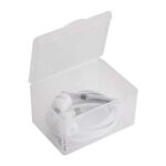 AUD 015 B - AUDÍFONOS BELA (BLANCO / PLASTICO)