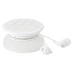 AUD 027 B - AUDÍFONOS CICLE (BLANCO / PLASTICO / SILICON) - Imagen 3