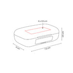 AUD 034 N - AUDÍFONOS JACOB (NEGRO / PLASTICO) - Imagen 7