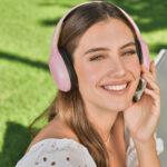 AUD 037 P - AUDÍFONOS SOUND ROSA (ROSA / PLASTICO) - Imagen 4