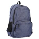 BL 028 MOCHILA MARQUELIA  (AZUL / POLIÉSTER)