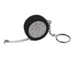 LLAVERO C/FLEXOMETRO 1 M. LLANTA B1175 NEGRO (Plástico) - Imagen 2