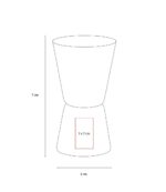 BAR 016 N - SET SHAKER CONWY (NEGRO / ACERO INOXIDABLE) - Imagen 8