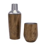 BAR 020 C - SET SHAKER SALÓN (CAFE / ACERO INOXIDABLE / CAJA KRAFT)