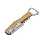 BAR 024 BE - DESTAPADOR CON NAVAJA VIVON (BEIGE / BAMBU / METAL)