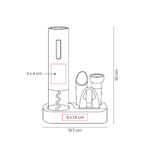 BAR 027 S - SET PARA VINOS DRUVA (PLATA / PLASTICO / METAL) - Imagen 10