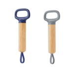 BAR 028 A - DESTAPADOR KAUPI AZUL (AZUL / BAMBU / ACERO INOXIDABLE / SILICON) - Imagen 7