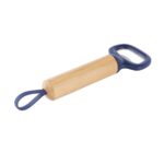 BAR 028 A - DESTAPADOR KAUPI AZUL (AZUL / BAMBU / ACERO INOXIDABLE / SILICON) - Imagen 3